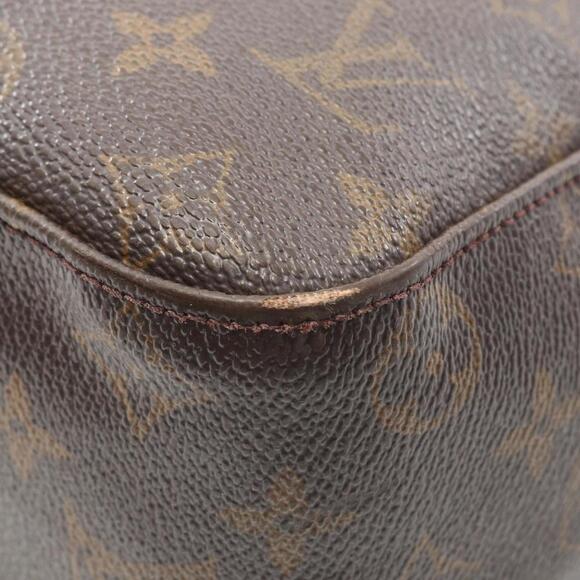 LOUIS VUITTON Authentic Brown Monogram Leather Looping GM Shoulder Bag - Picture 7 of 11